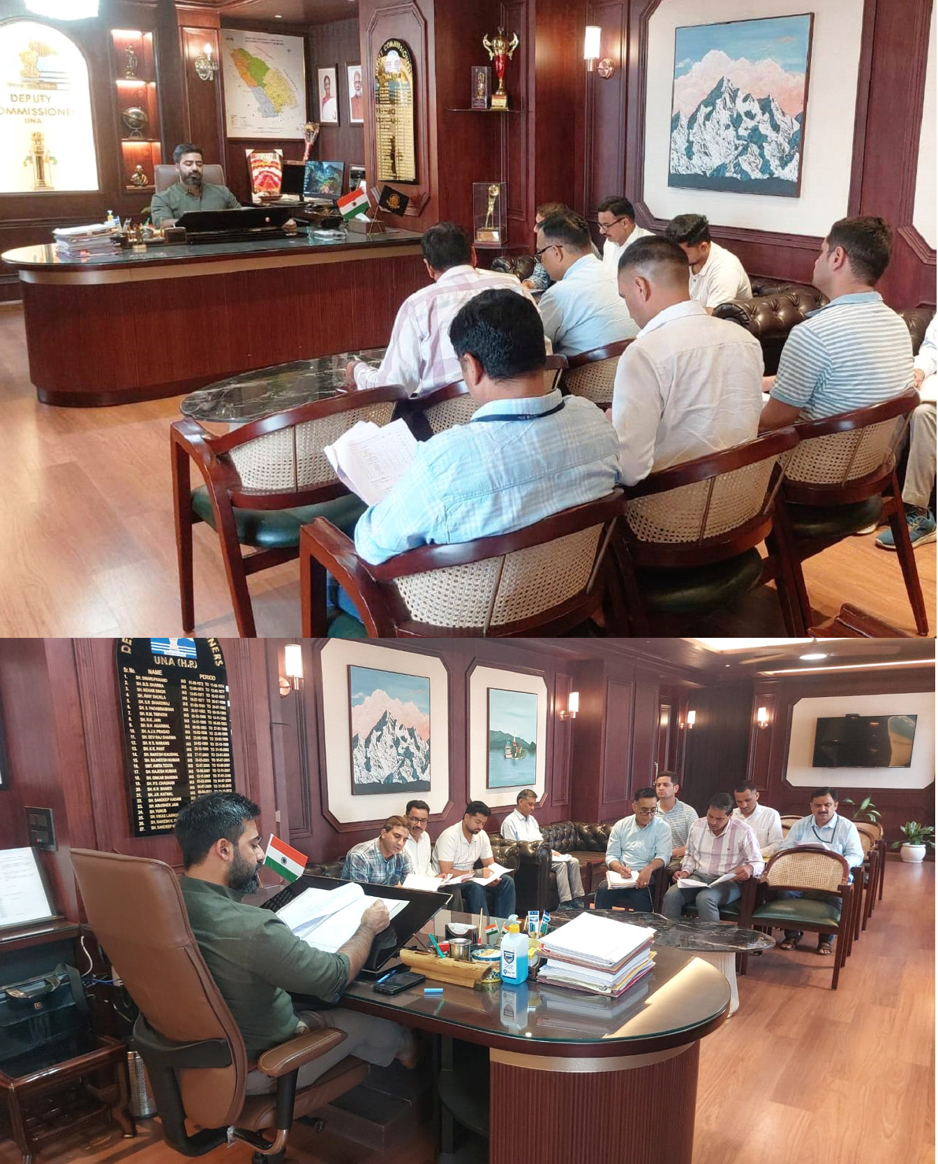 Quarterly review meeting of Public Distribution System held.